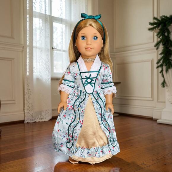 American Girl Other - American Girl Pleasant Company Historical Doll Elizabeth Cole in Holiday Dress